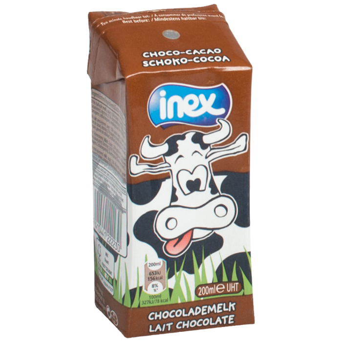 B.INEX CHOCOMELK HALFVOL EDGE 24X200ML