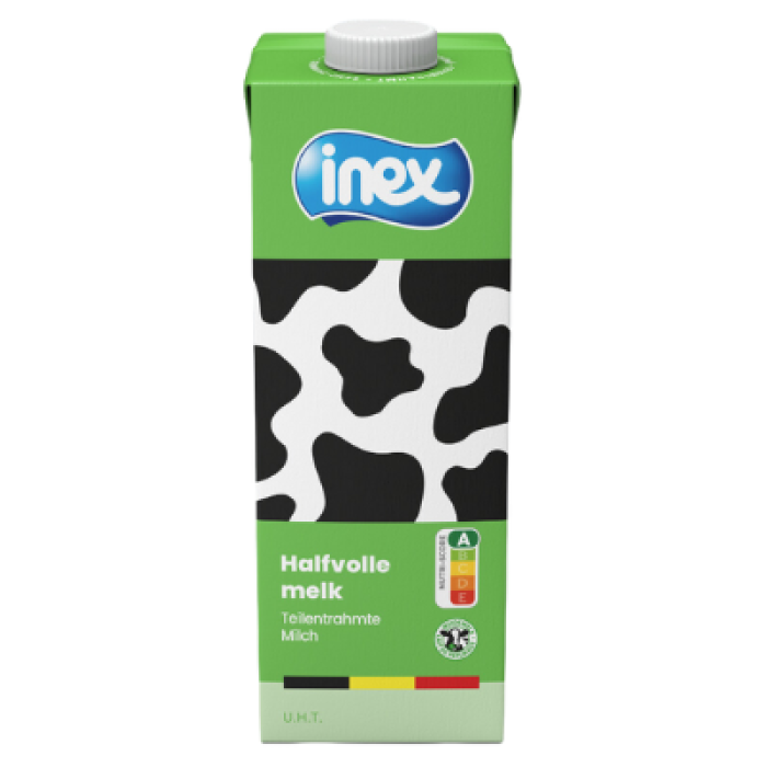 F.INEX HALFV.MELK EDGE BRICK 6X1L