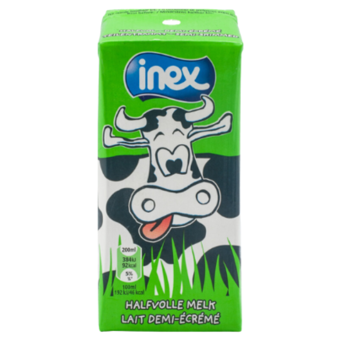 B.INEX  HALFVOLLE MELK 24X200ML EDGE