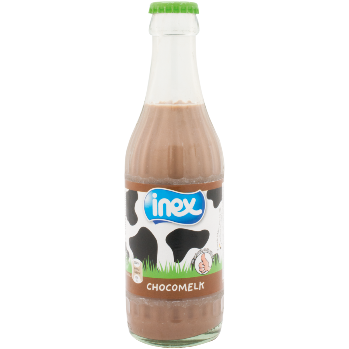 F.INEX CHOCOMELK  24X20CL GLAS "PP"