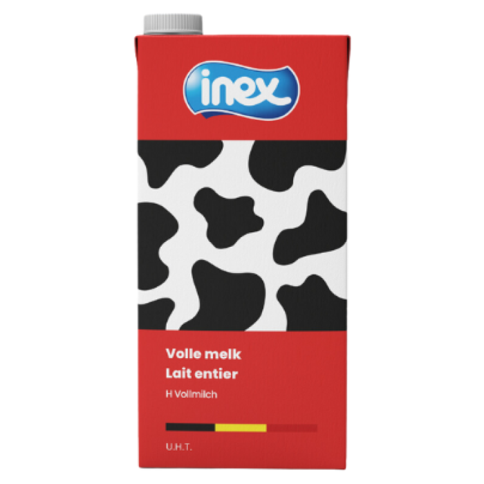 F.INEX VOLLE MELK BRICK SLIM EURO 12X1L "PP"