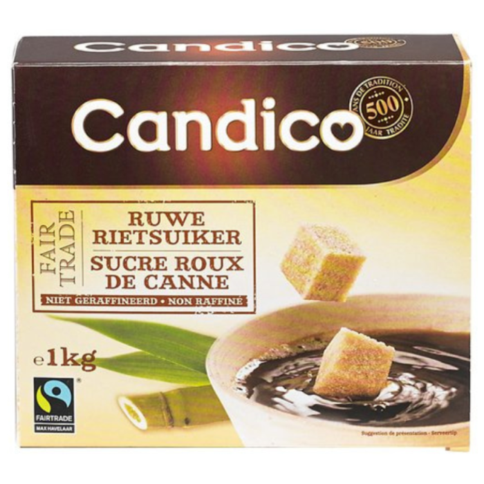 P.CAND.RIETSUIKER KLONTJES 6X750GR C