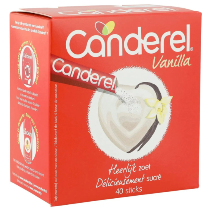 P.CANDEREL VANILLE STICKS 6X40ST C°