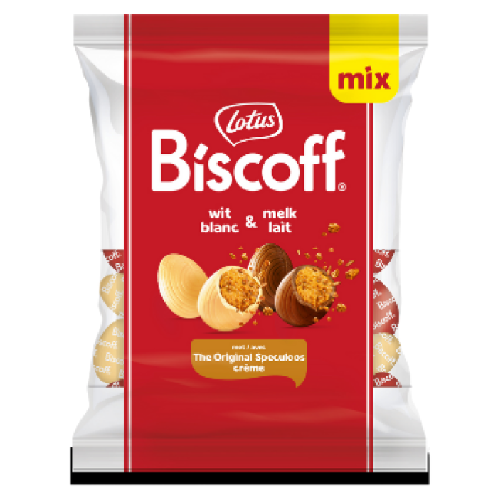 P.LOT.SPECULOOS PAASEITJES MIX CHOC.MELK/WIT 24X250GR