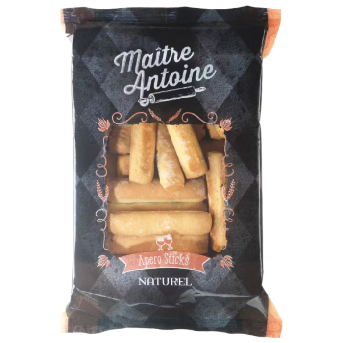 P.DV.MAITRE ANTOINE APERO STICKS NATUREL 12X85GR