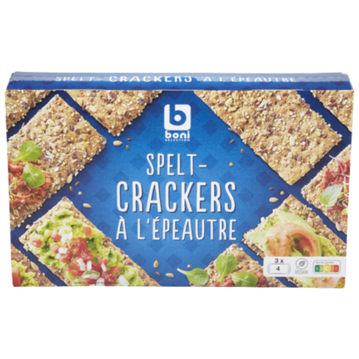 P.BONI CRACKERS SPELT 18X175GR R