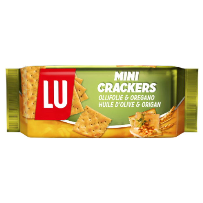 P.LU MINI CRACKERS OO&OREG.12X250GR