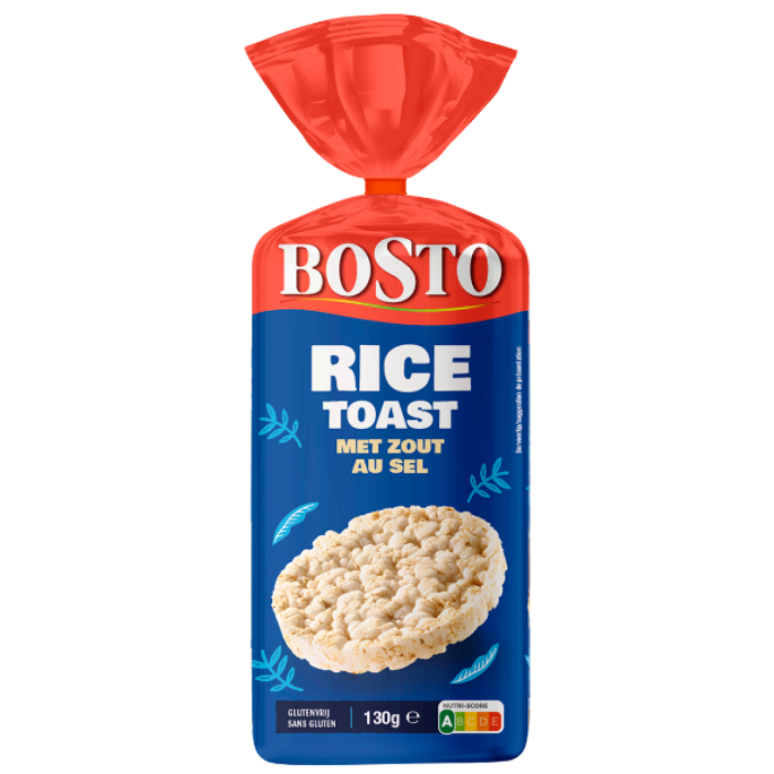 P.BOSTO RICE TOAST M/Z 12X130GR A