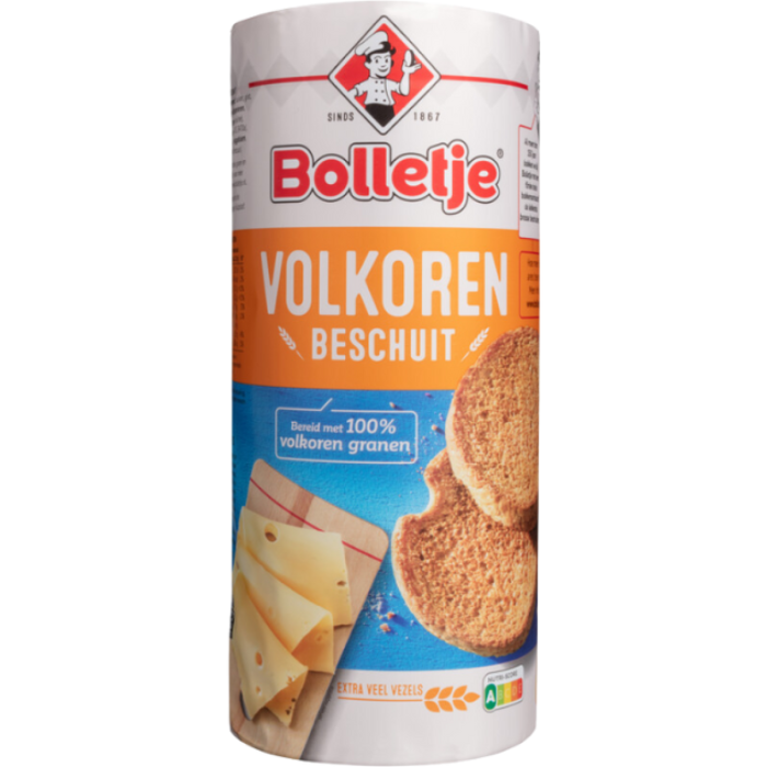 P.BOLLETJE BESCHUITEN VOLK.12X155GR A