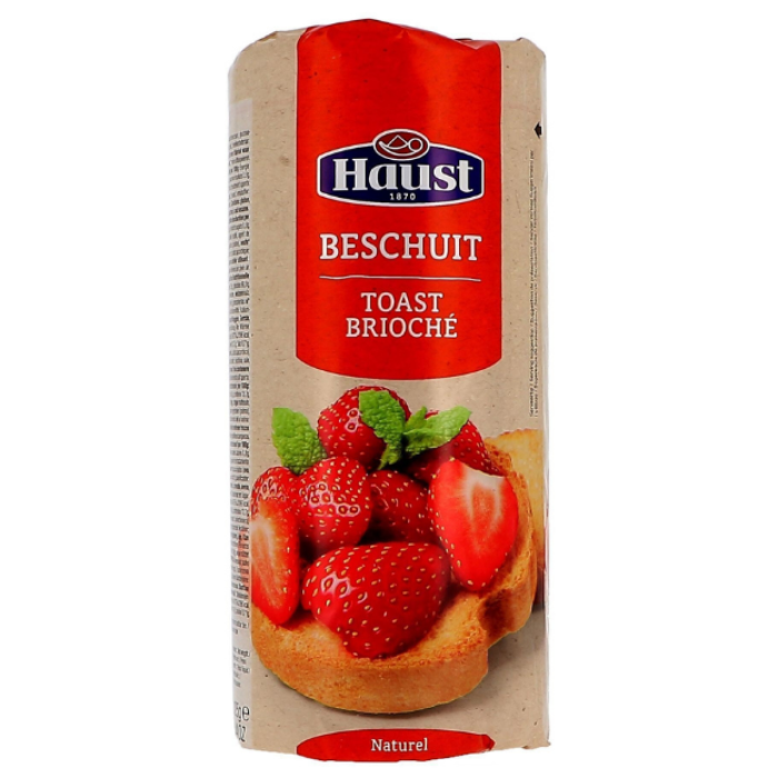 P.HAUST BESCHUIT ROND 12X125GR NL