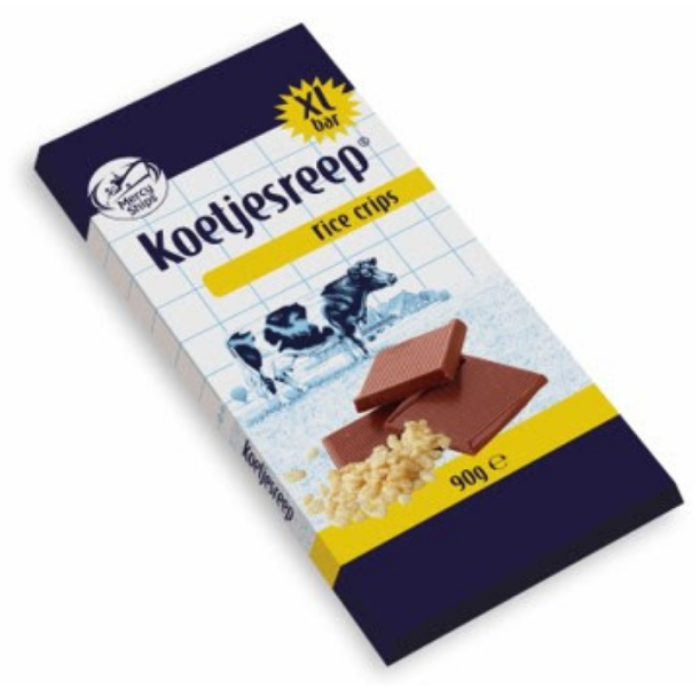 P.THE BELG.KOETJESREEP RICE CRISP XL 25X100GR
