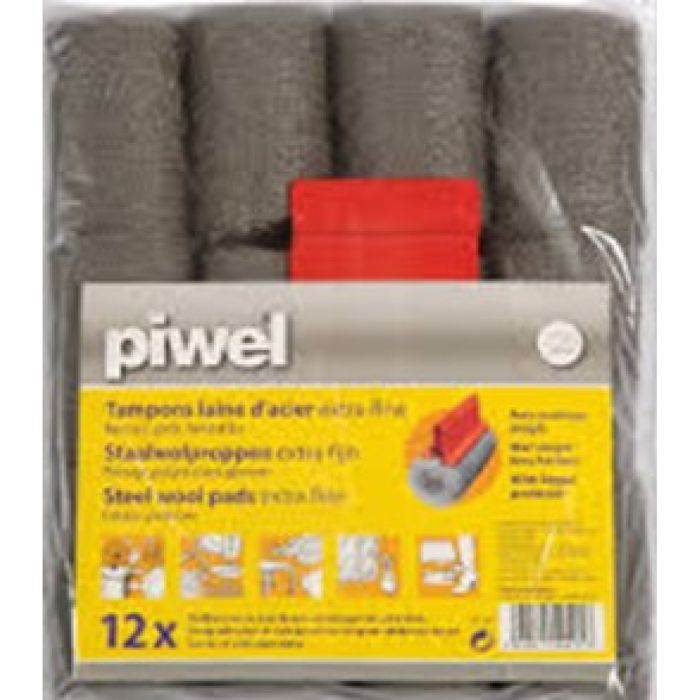 P.PIWEL STAALWOLPROPPEN 12X12ST