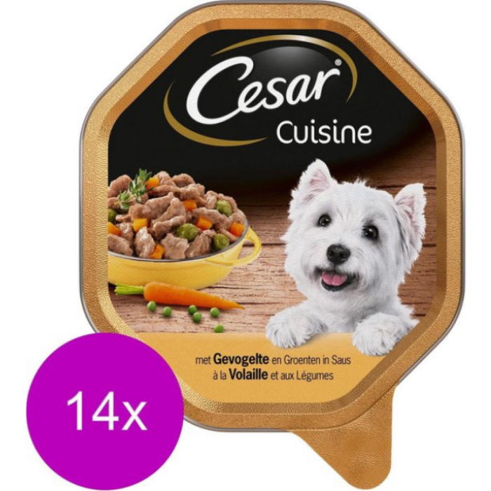 D.CESAR CUISINE GEVOG/GR.SAUS 14X150GR A