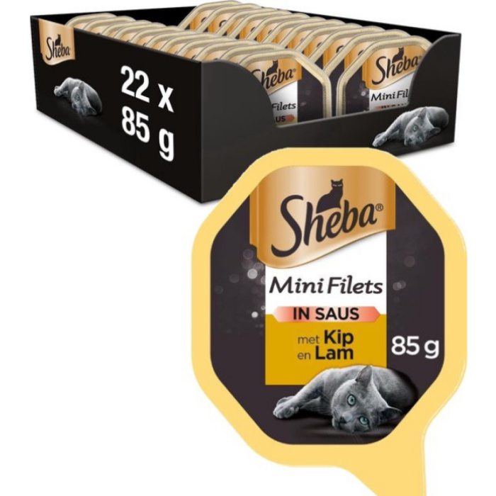 D.SHEBA REEPJES KIP/LAM 22X85GR A