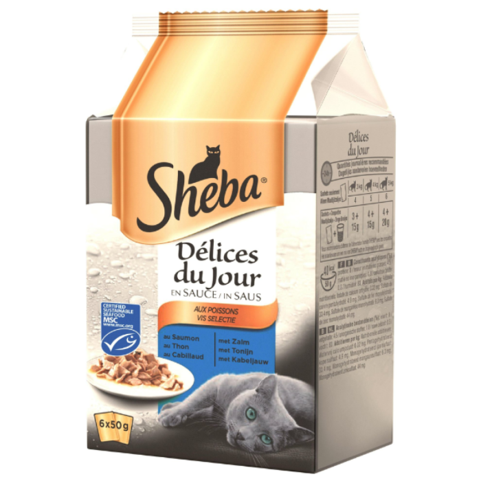 D.SHEBA PCH MINIFILETS VISSELECTIE 12X(6X50GR) C