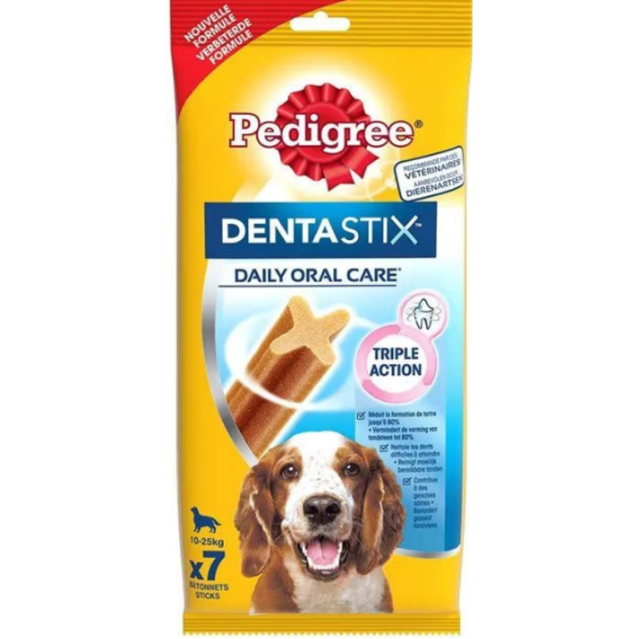 D.PED DENTASTIX MED.7ST 10X180GR A