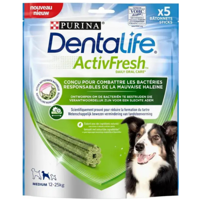 P.PUR.DENTALIFE ACTIVE FRESH MEDIUM 6X115GR A