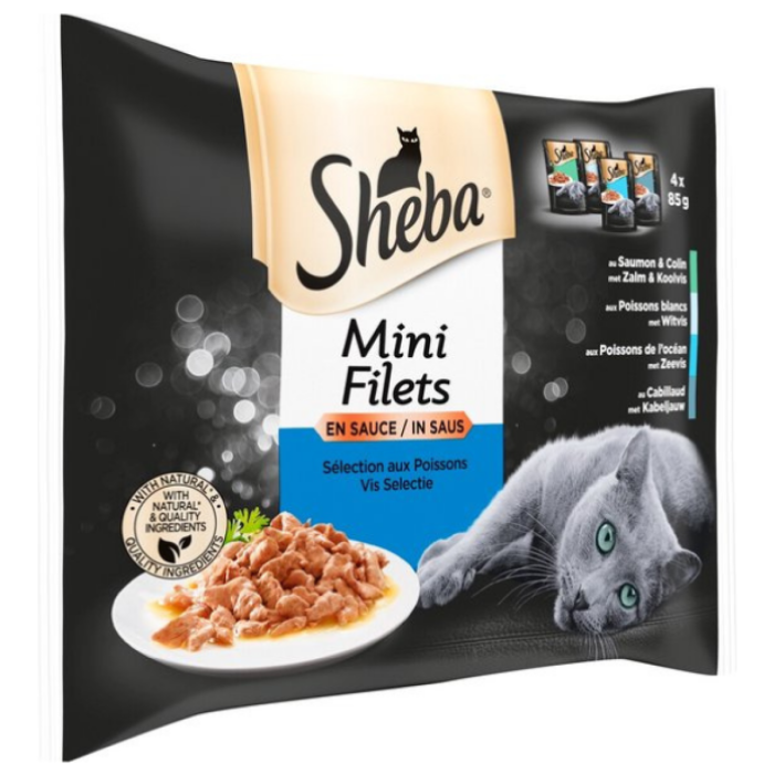 D.SHEBA MINIFILETS VISSELECTIE 13X(4X85GR) A
