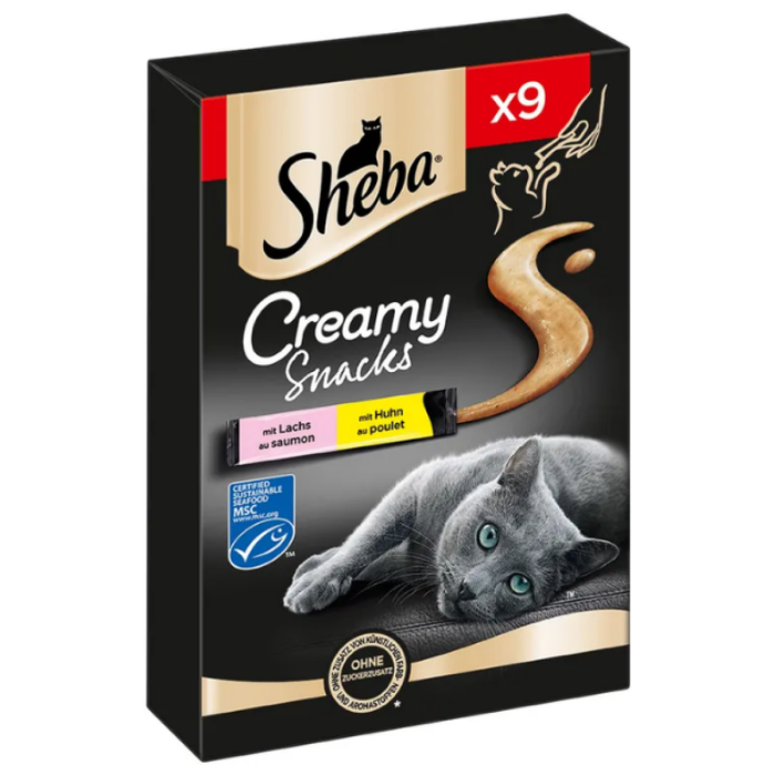 D.SHEBA CREAMY SNACKS ZALM 7X(9X12GR) A