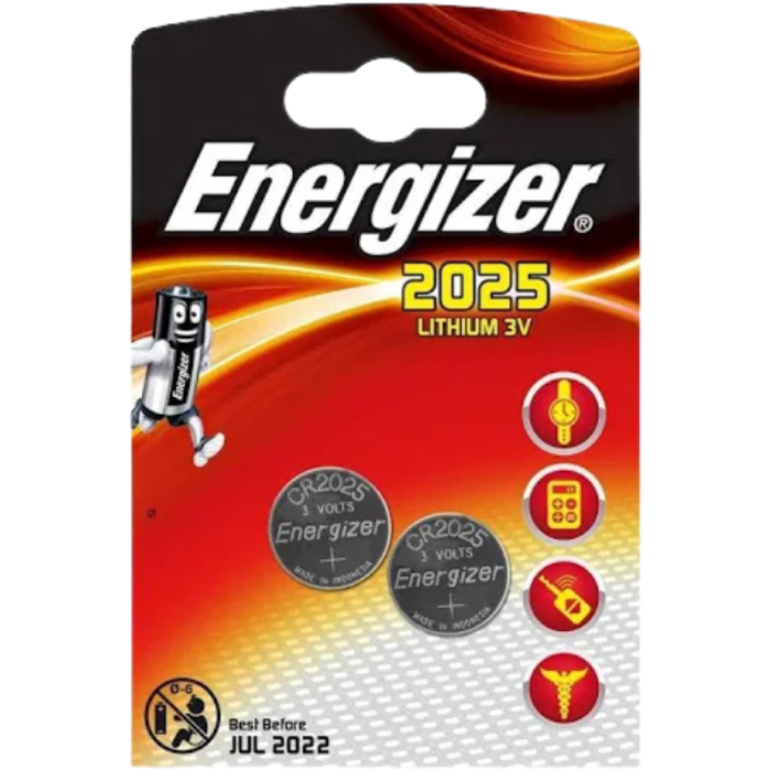 S.ENERGIZER LITHIUM 3V CR2025 10X2ST A
