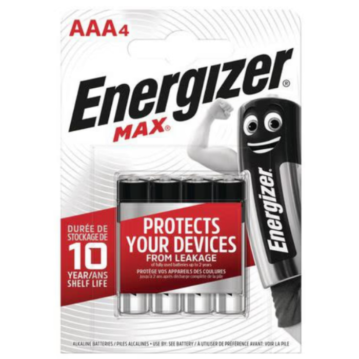 S.ENERGIZER MAX LR 03 AAA 4ST