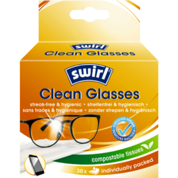 P.SWIRL BRILPOETSDOEKJES 20X30ST