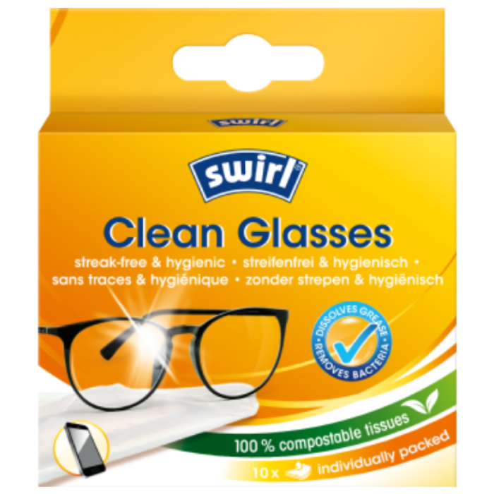 P.SWIRL BRILPOETSDOEKJES 24X10ST