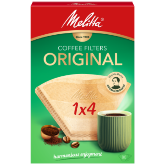 P.MELITTA 1X4 NAT.BRUIN 9X80ST A
