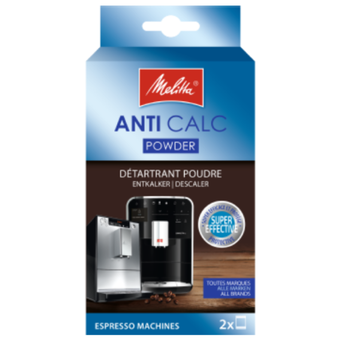 P.MELITTA ANTI CALC POEDER ESPRESSO 8X(2X40GR) C