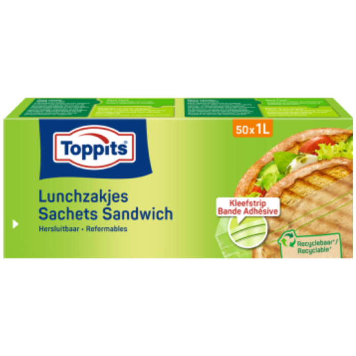 S.TOP.LUNCHZAKJES 18X1L