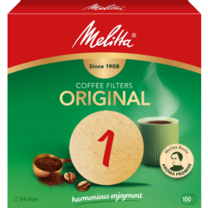 P.MELITTA 1 ORIGINAL BRUIN 10X100ST A *
