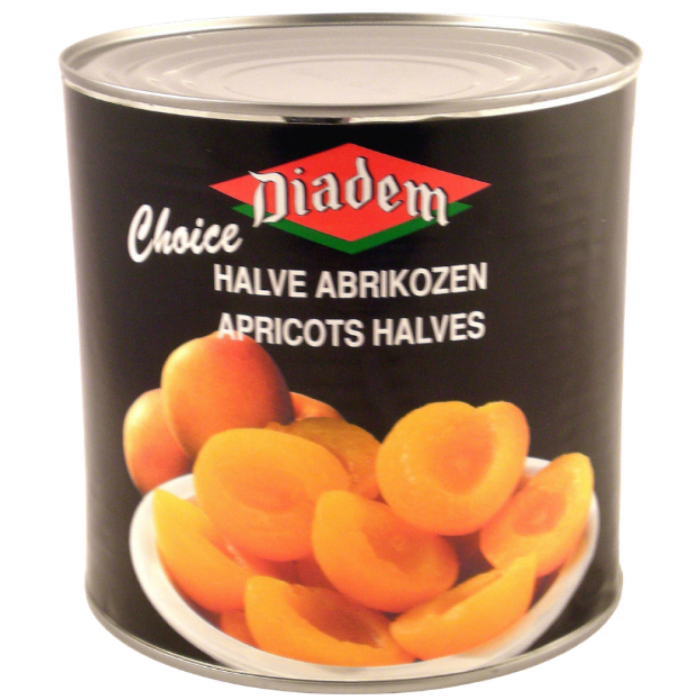 D.DIADEM HALVE ABRIKOZEN 6X3L