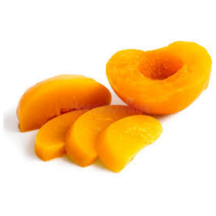 D.PROMELIOR HALVE PERZIKEN SIROOP 6X2.6KG