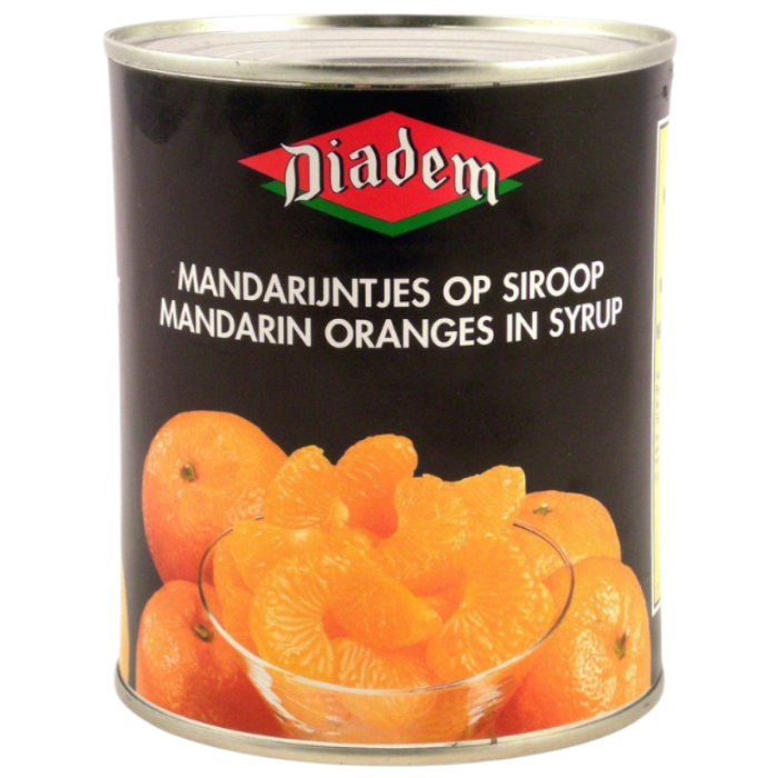 D.DIADEM MANDARIJNEN OP SIROOP 6X2.65KG