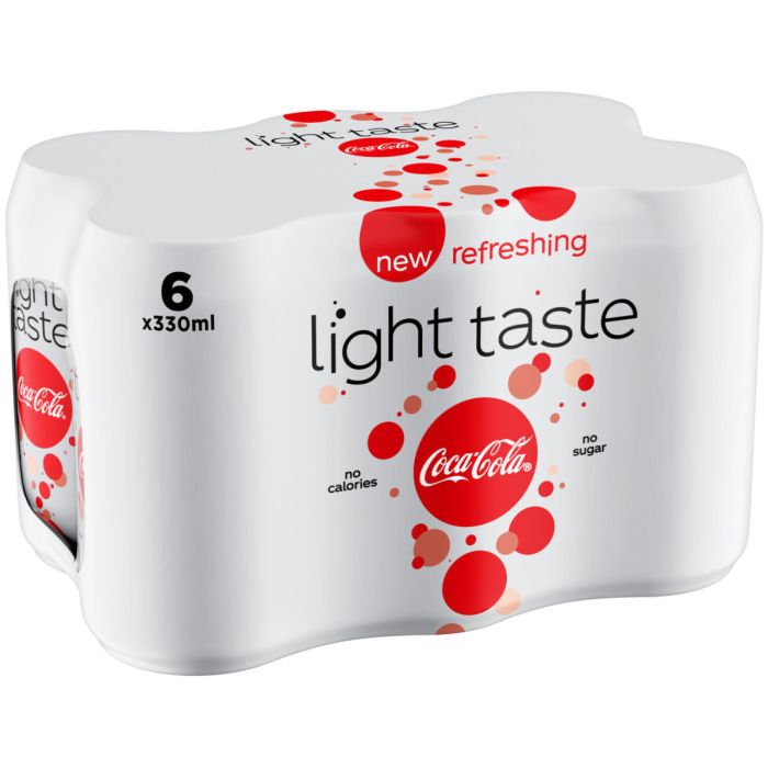B.COCA COLA LIGHT BLIK 4X(6X33CL)
