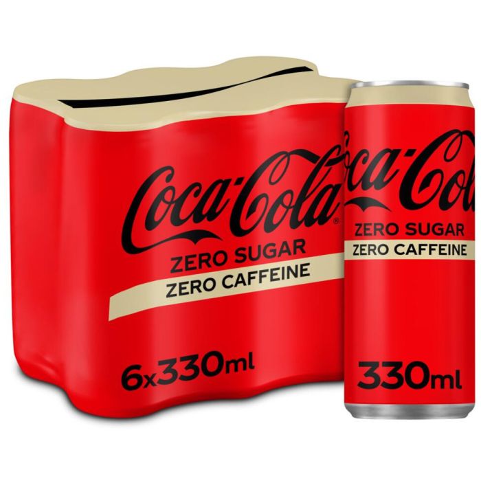 B.COCA COLA ZERO CAFFEINE FREE BLIK 4X(6X33CL)