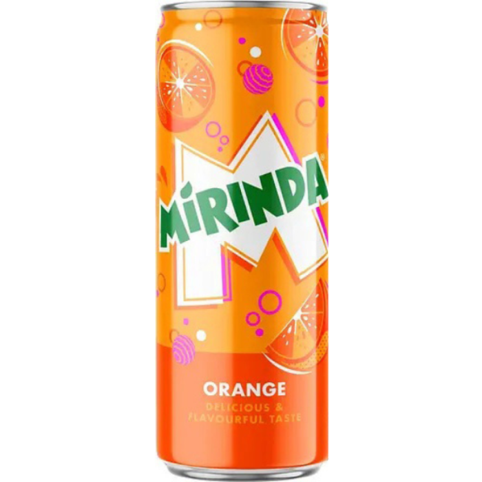 B.MIRINDA ORANGE 24X33CL NEWPR