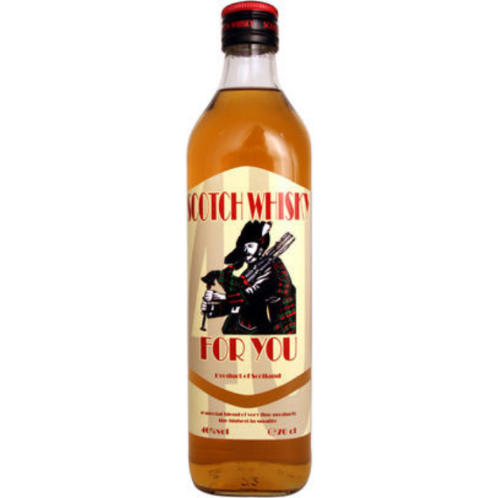 F.WHISKY FOR YOU 40* 6X70CL