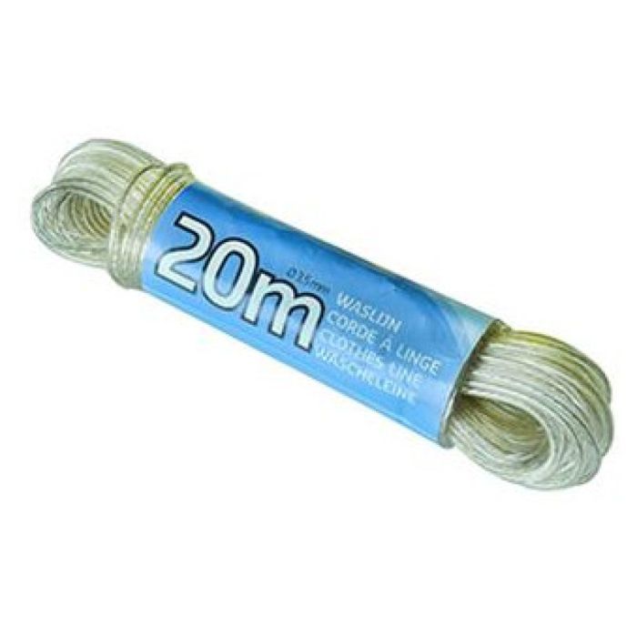 S.WASLIJN STAALKABEL 2X10X20M