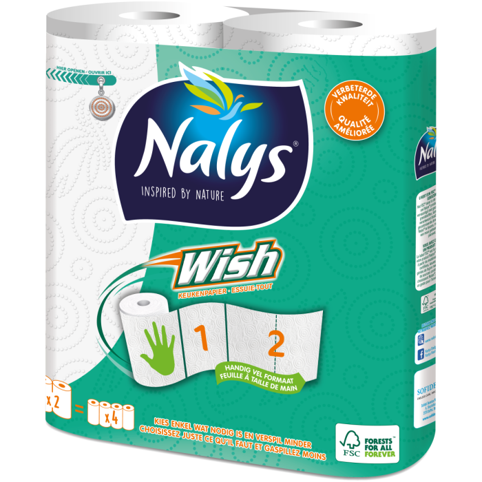 P.NALYS WISH KEUKENROL MAXI ROL 4X2R A