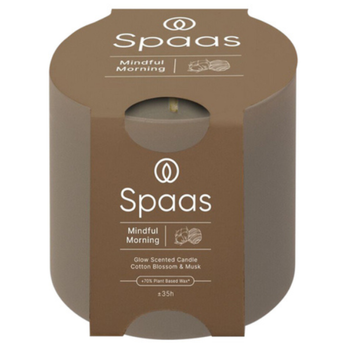 D.SPAAS GEURKAARS GLAS MINDFUL MORNING 6X1ST