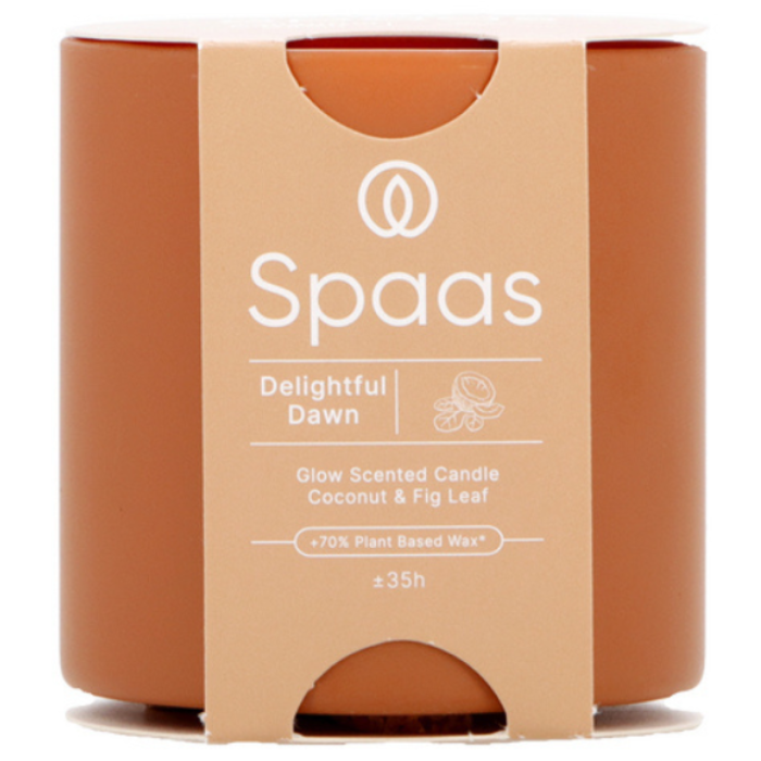 D.SPAAS GEURKAARS GLAS DELIGHTFUL DAWN 6X1ST