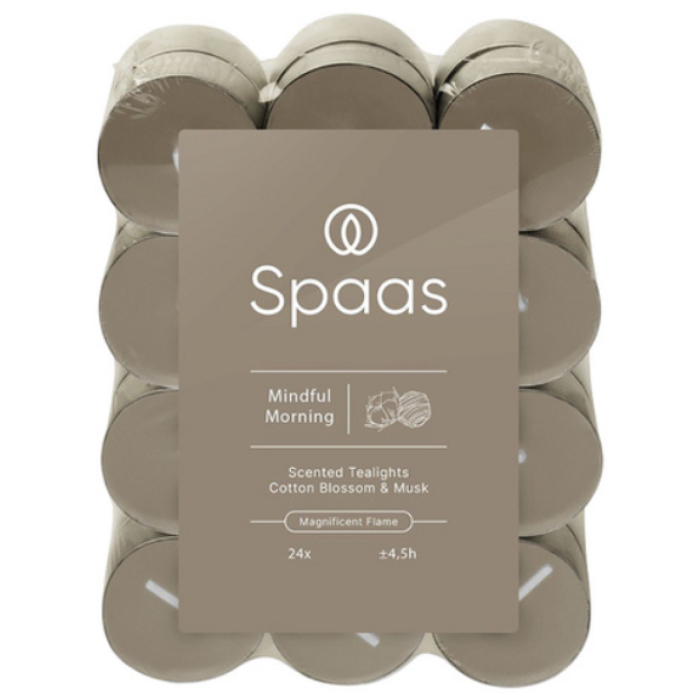 P.SPAAS GEPARF.THEELICHT.MINDFUL MORNING 10X12ST