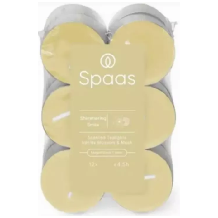 P.SPAAS GEPARF.THEELICHT.SHIMMERING SMILE 10X12ST