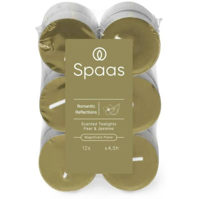 P.SPAAS GEPARF.THEELICHT.ROMANTIC REFLECTIONS 10X12ST