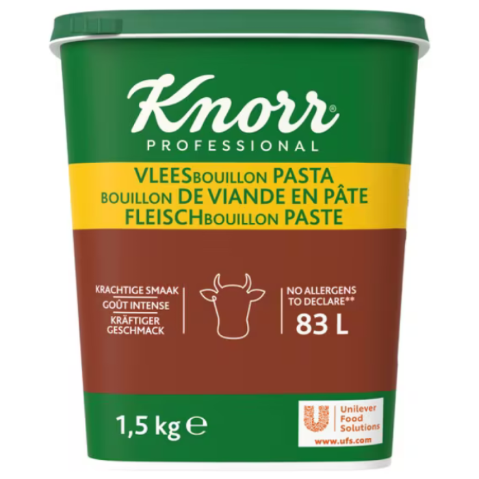 D.KN HORECA VLEESBOUILLON PASTA 6X1.5KG