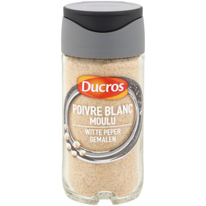 F.DUCROS WITTE PEPER GEMAL.6X40GR
