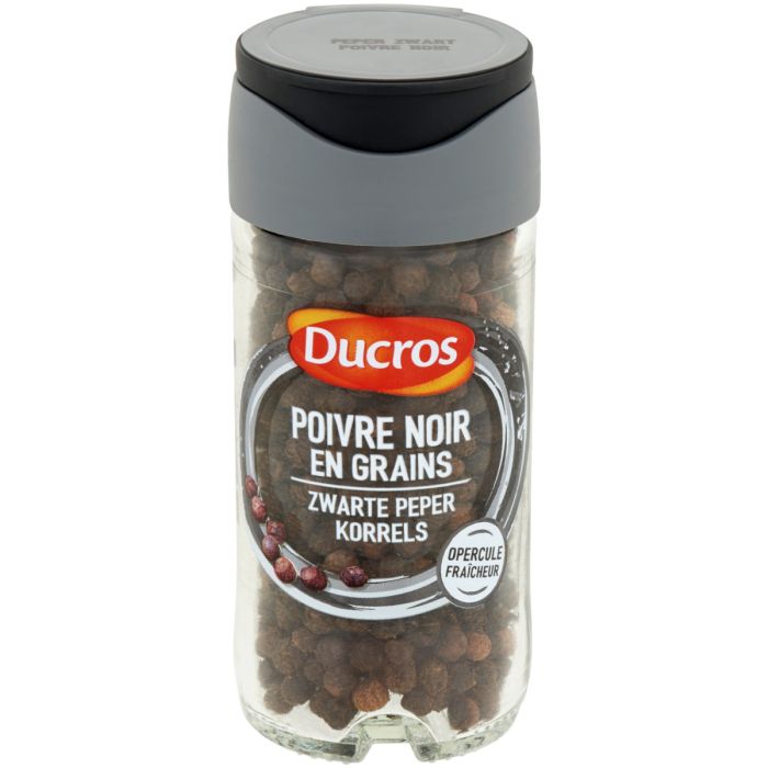 F.DUCROS ZWARTE PEPERBOLLEN 6X48GR