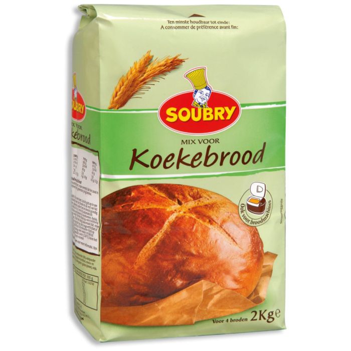 P.SBRY MIX VR KOEKENBROOD 4X2KG C°