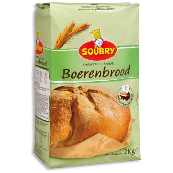 P.SBRY BLOEM BRUIN BOEREBR 4X2KG &